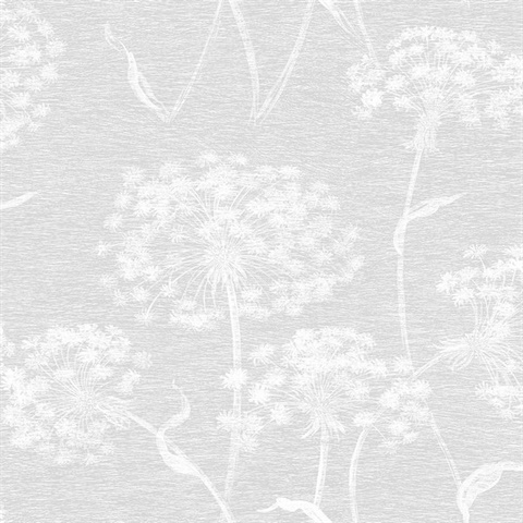 Carolyn Light Grey Dandelion