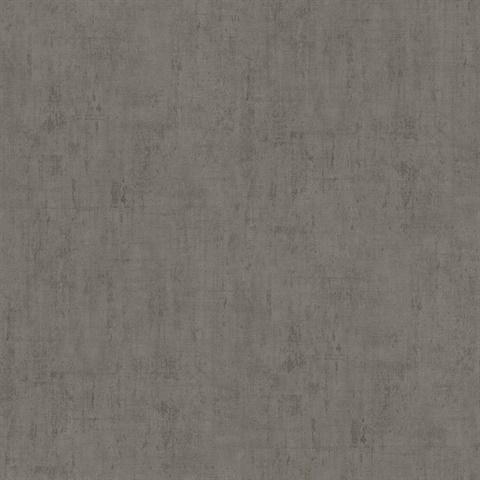Carrero Grey Plaster Faux Solid Textured Texture Wallpaper