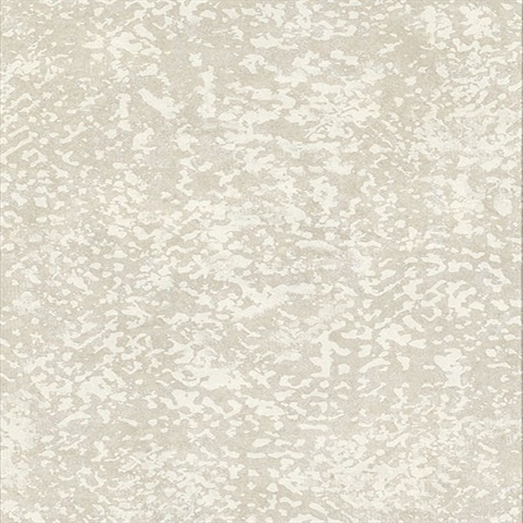 Carson Champagne Distressed Texture Wallpaper