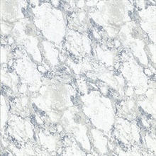 Carson White Marble Wallpaper