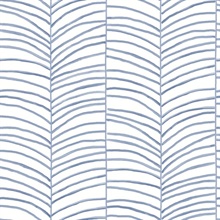Cascade Palm Chevron Sea Mediterranean Modern Palm Leaf Wallpaper
