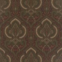 Castlehead Paisley Chestnut Ralph Lauren Wallpaper