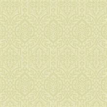 Cathedral Gold Damask Wallpaper