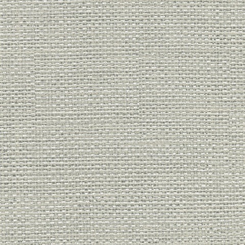 Caviar Silver Heavy Textrued Basketweave Wallpaper