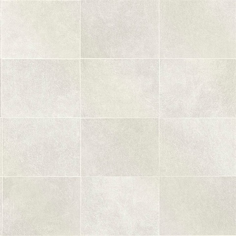 Cecelia Champagne Faux Tile Wallpaper