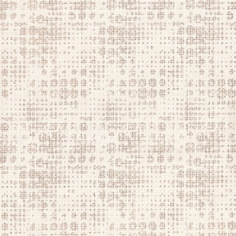 Celeste Rose Gold Geometric Textured Wallpaper