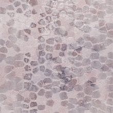 Celestine Rose Quartz Handcrafted Specialty Wallcovering