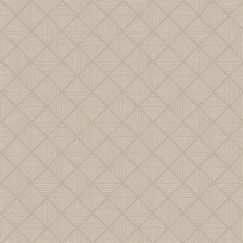 Center Square Yarn Commercial Wallpaper