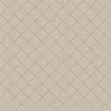 Center Square Yarn Commercial Wallpaper