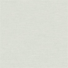 Chambray Light Blue Fabric Weave Wallpaper