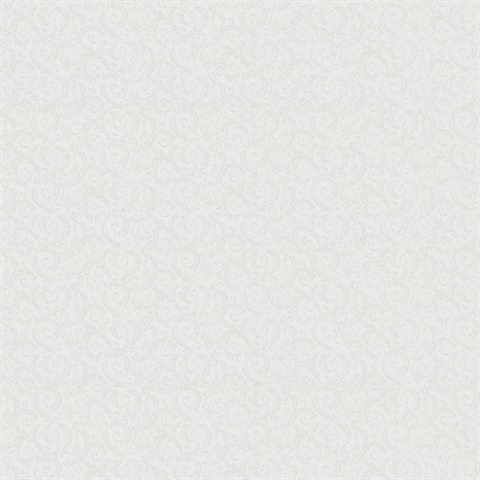 Champagne Classic Mini Scroll Texture Wallpaper