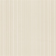 Champagne Glossy 1/2" Stripe Wallpaper