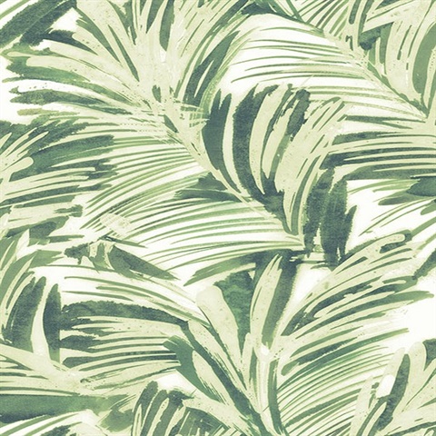 Chaparral Green Fronds Wallpaper