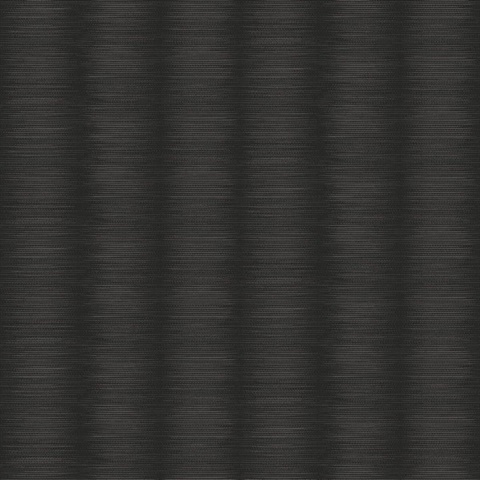 Charcoal Black Ombre Stripe Wallpaper