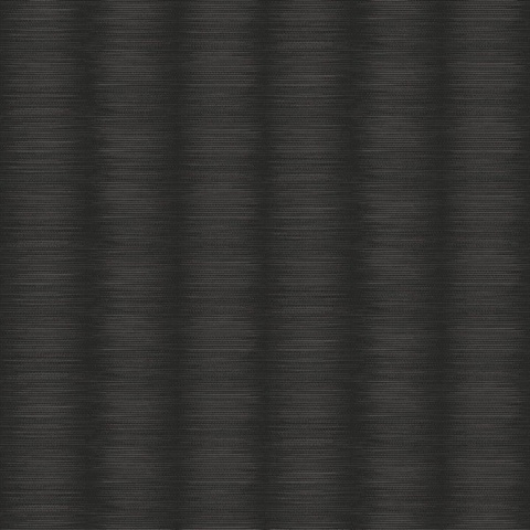 Charcoal Black Ombre Stripe Wallpaper