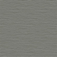 Charcoal Braided Faux Jute Wallpaper
