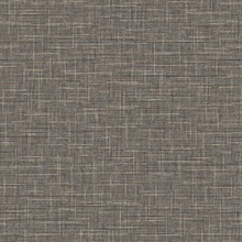 Charcoal Grasmere Crosshatch Tweed Weave Wallpaper