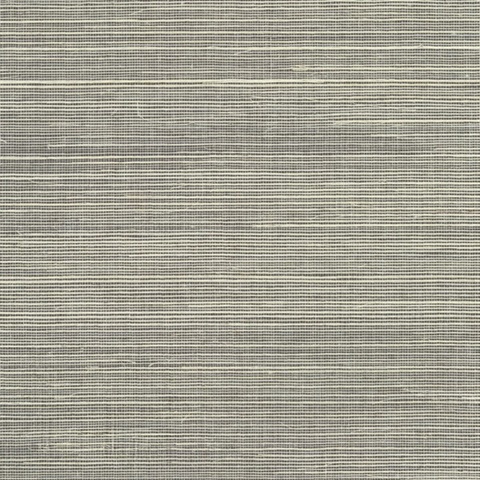 Maguey Natural Sisal Grasscloth Charcoal Wallpaper