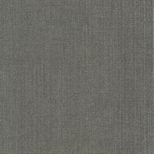 Charcoal Panama Textured Weave Wallpaper