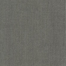 Charcoal Panama Textured Weave Wallpaper