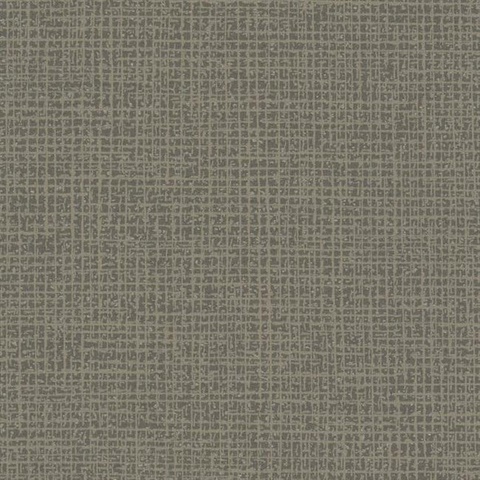 Charcoal Randing Weave Wallpaper