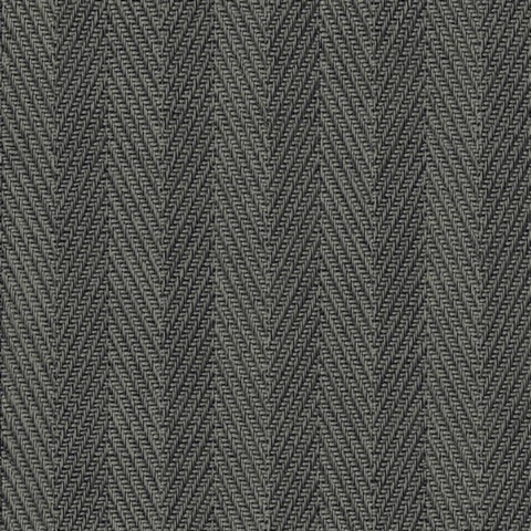Charcoal Throw Knit Weave Stripe Wallpaper