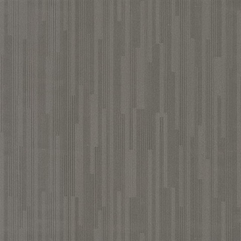 Charcoal Vertical Plumb Wallpaper