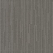 Charcoal Vertical Plumb Wallpaper