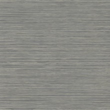 Charcoal Vista Texture Vertical Stria Wallpaper