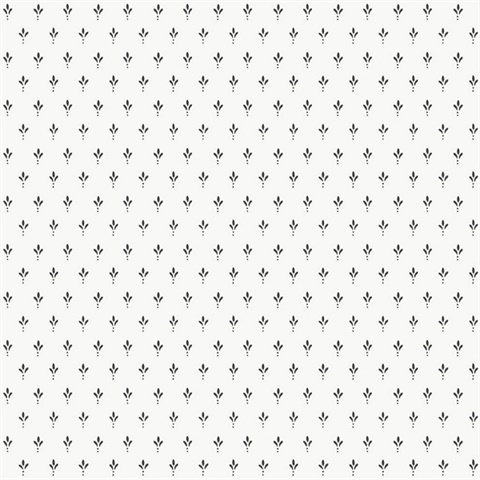 Charm Black & White Wallpaper