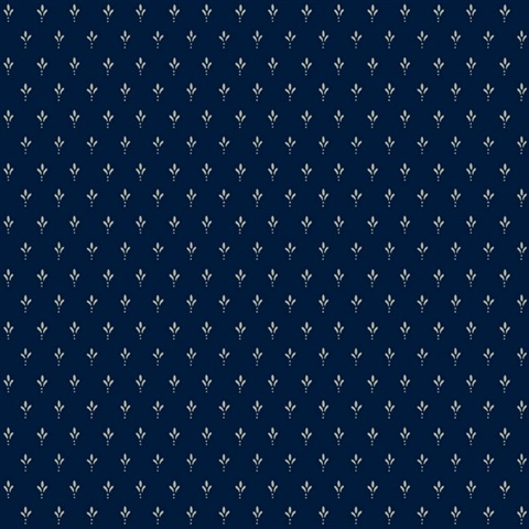 Charm Navy Blue Wallpaper