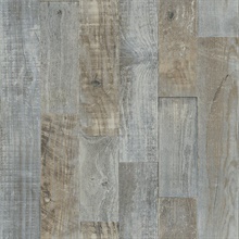 Chebacco Slate Wood Planks Wallpaper