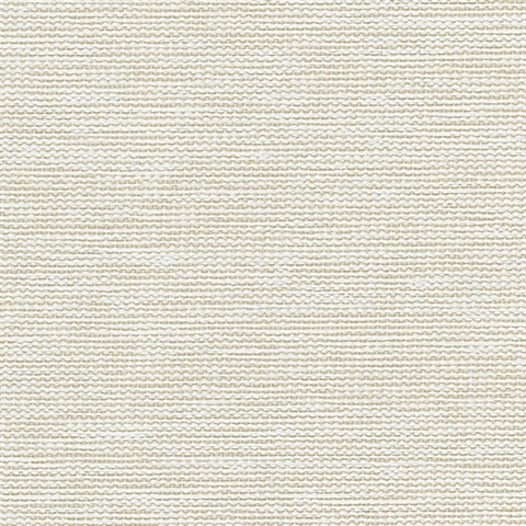 Chenille Sandalwood White Textile Wallcovering