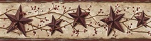 Cherry Heritage Tin Star Border