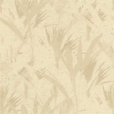 Chet Beige Spray Wallpaper