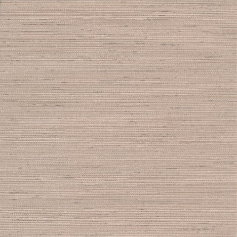 Chet Dark Beige Silk Linen Commercial Wallpaper