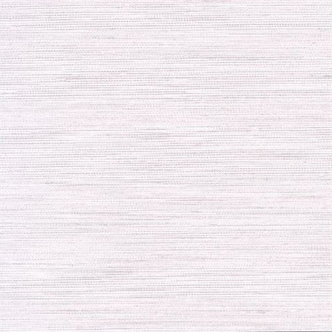 Chet White Silk Linen Commercial Wallpaper