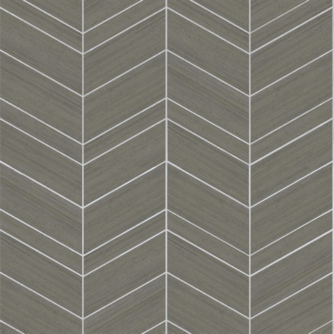 Chevron Abaca Portabella Wallpaper