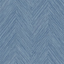 Chevron Stripe Lakeside Peel and Stick Wallpaper