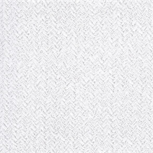 Chevron White Commercial Wallpaper