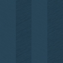 Chevy Hemp Navy Blue Peel and Stick Wallpaper
