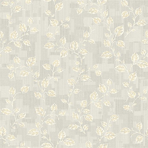 Child Light Grey Leaf Patchwork