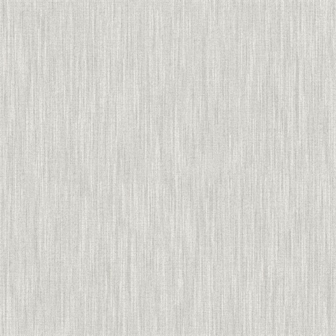 Chiniile Grey Linen Textured Wallpaper