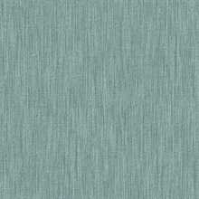 Chiniile Teal Linen Textured Wallpaper