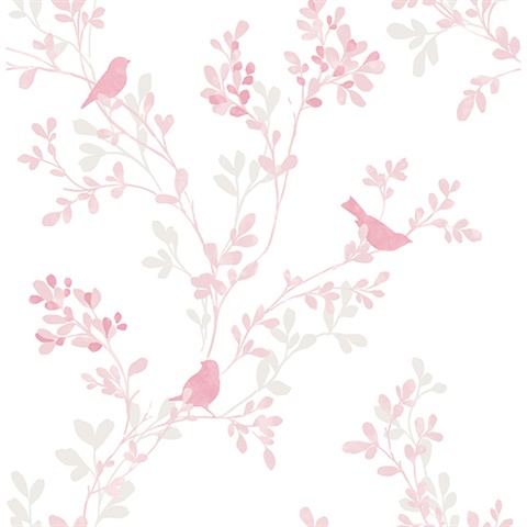 Chirp Pink Birds & Trees