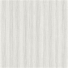 Choctaw White Pearl Stripe Wallpaper