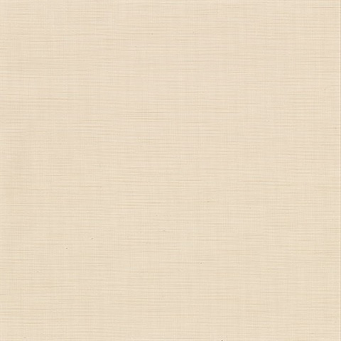 Chorus Beige Faux Grasscloth Vinyl Wallpaper