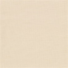 Chorus Beige Faux Grasscloth Vinyl Wallpaper