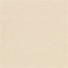 Chorus Beige Faux Grasscloth Vinyl Wallpaper