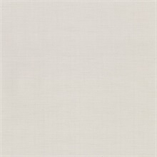 Chorus Eggshell Faux Grasscloth Vinyl Wallpaper